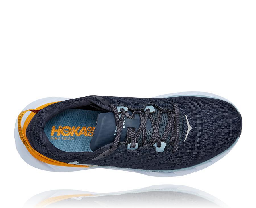 Hoka One One Løbesko Herre - Elevon 2 - Mørkeblå/Hvide - 492150XON